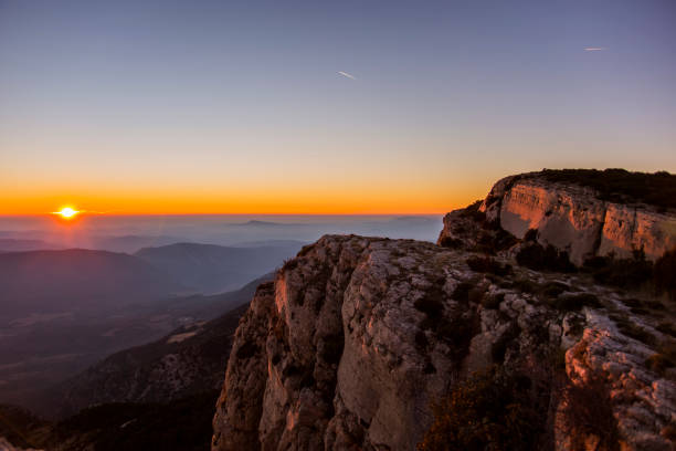 istock Winter sunset in Serra Del Montsec, Lleida, Spain 1794659412