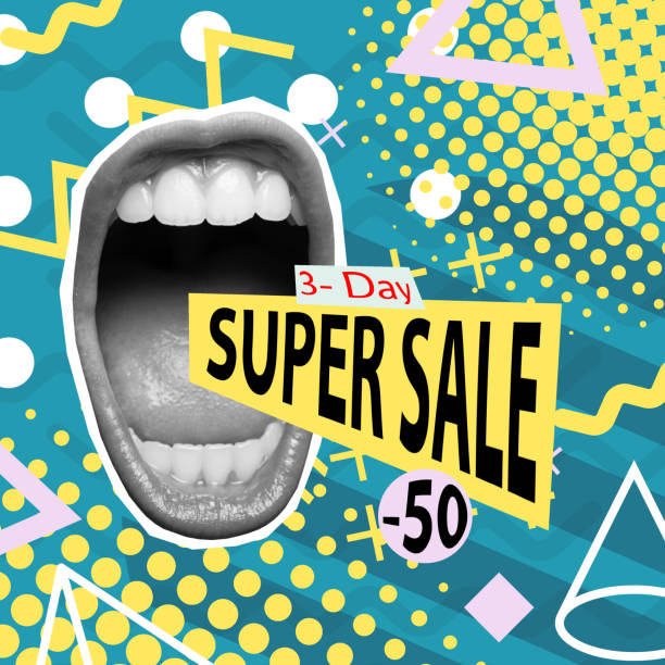 istock Photo sketch collage collage graphics artwork painting smiling mouth. 1794659621