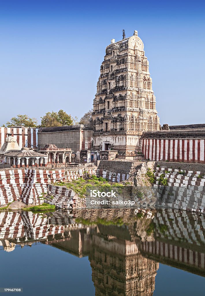Tempio Virupaksha - Foto stock royalty-free di Ambientazione esterna