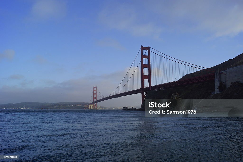 Golden Gate Sunset Northern California's Epic Bridge. San Francisco - California Stock Photo