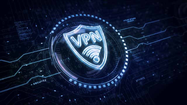 VPN virtual private network symbol digital concept