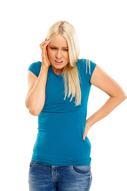 istock Young woman suffering from headache 179471781