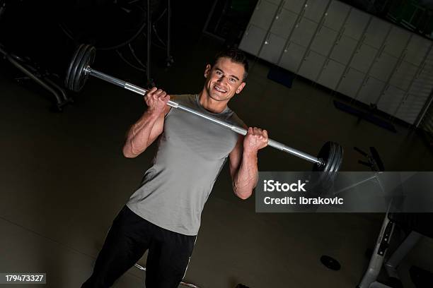 Lifting Barbell Stock Photo - Download Image Now - Active Lifestyle, Activity, Adult