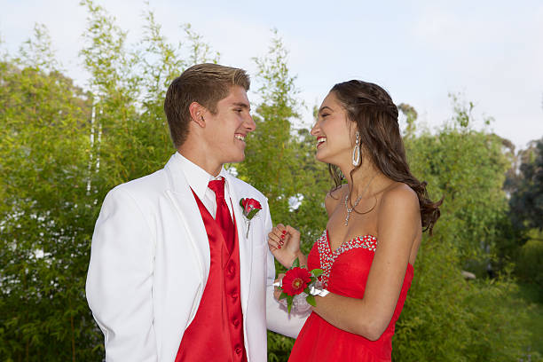 istock Prom Couple Smiling at Each Other 179474621