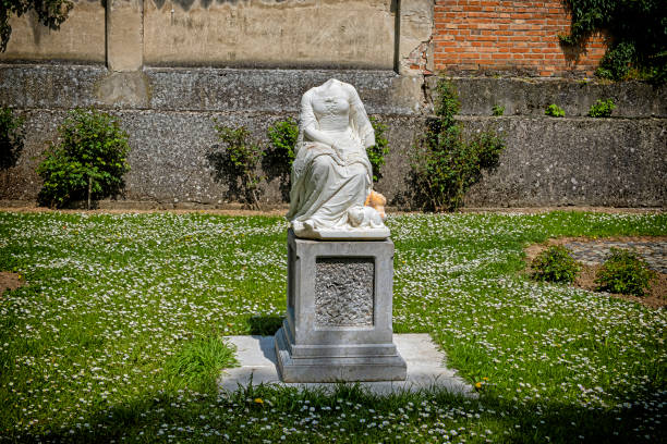 istock Statue in the manor park, Dolna Krupa, Slovakia 1794798113