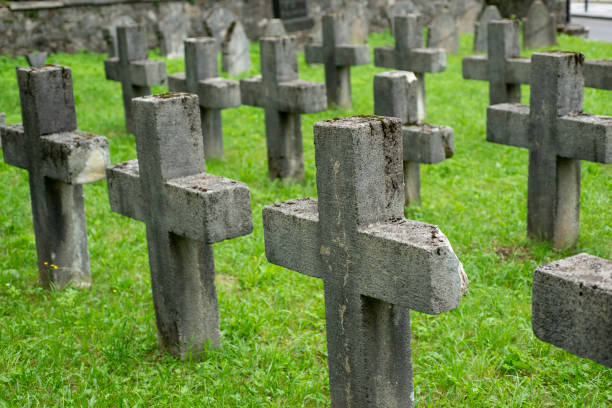 istock Romanian cemetery of the 1st world war 1794803995