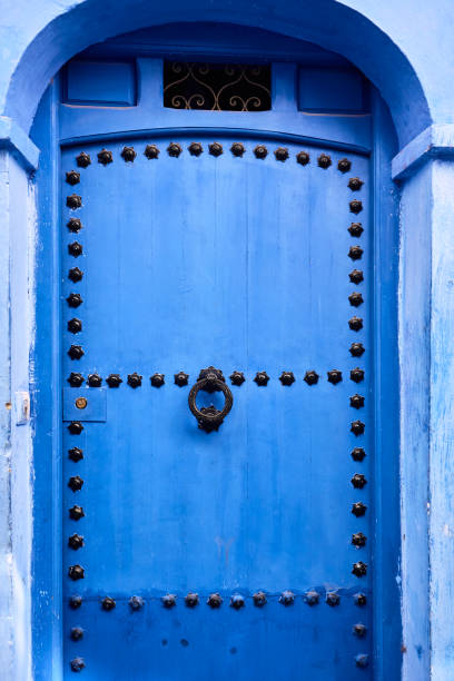 istock Blue door in Chefchaouen, Morocco 1794840266
