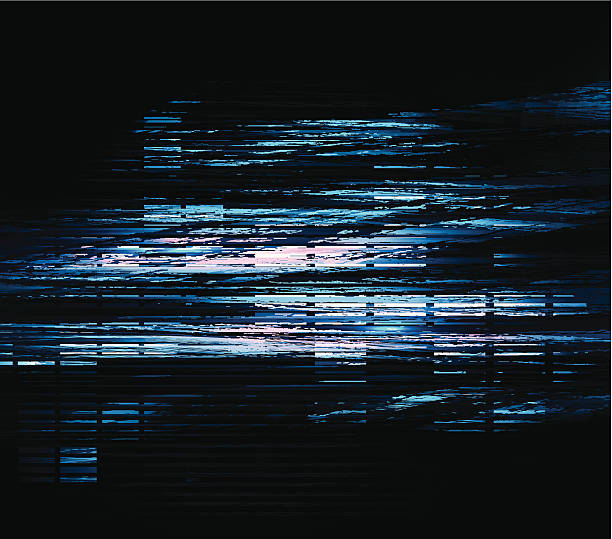 Abstract glitch background Illustration contains a transparency blends/gradients. Additional .aiCS5 included. EPS 10 glitch technique stock illustrations