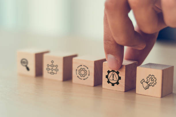 istock Incident management, business technology concept. Operational excellence in IT operations. Process of efficiently identifying, diagnosing and resolving unexpected problems that occur in IT systems. 1794860845