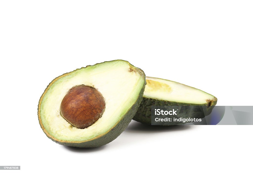 Suddiviso avocado. - Foto stock royalty-free di Avocado