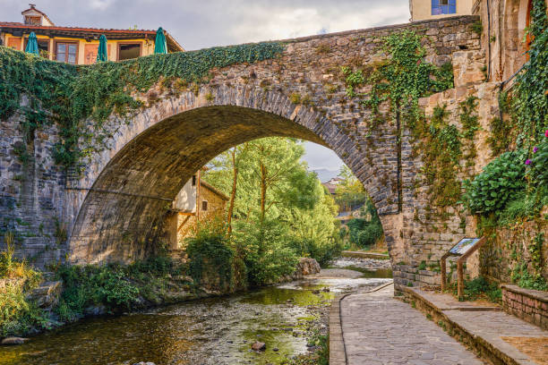 istock Potes bridge and Deva river in its path. In the Liebana region, Cantabria, Spain. 1794881602