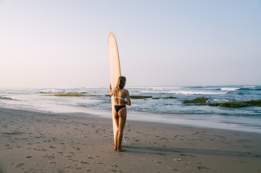 Surfing in Bali