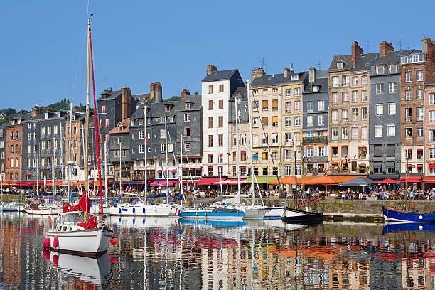 istock Honfleur yachts at the harbour 179490881