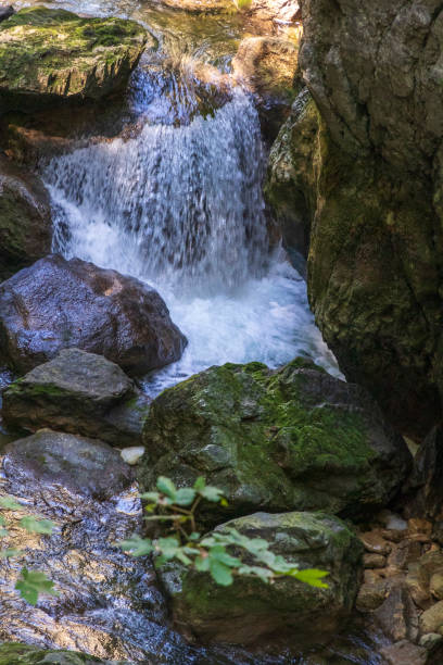 istock Areuse gorges in Switzerland. River with may waterfalls. 1794912782