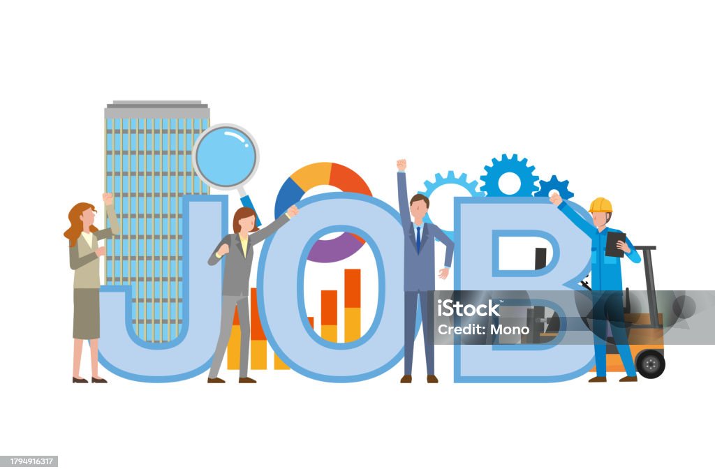 Job/role Images Job Character Illustration Stock Illustration - Download Image Now ...