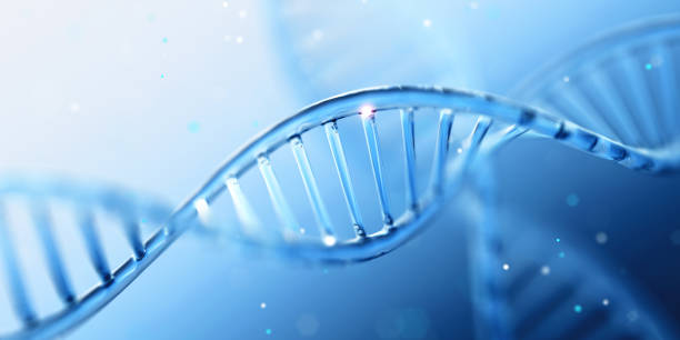 istock DNA. On The Blue Background Wide 1794917517
