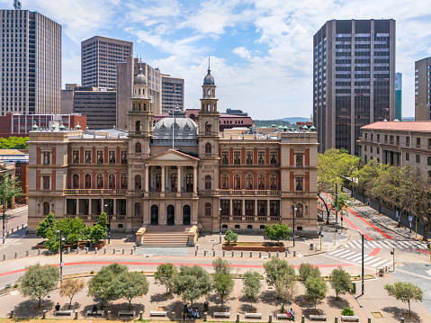 The Palace of Justice, part of Church Square in Pretoria and is currently the headquarters of the Gauteng Division of the High Court of South Africa.
