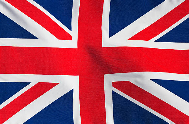 istock Flag of England in the wind 179501468
