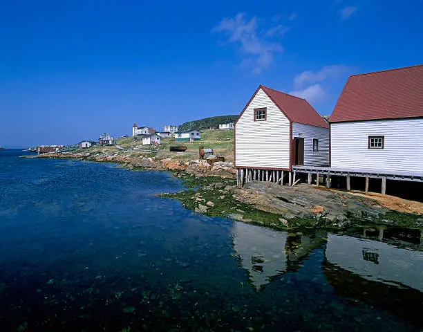 Newfoundland, Labrador - abandoned fishing village of Battle Cove