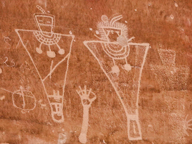istock Ancient petroglyph. Fremont Culture, Utah. 1795044135