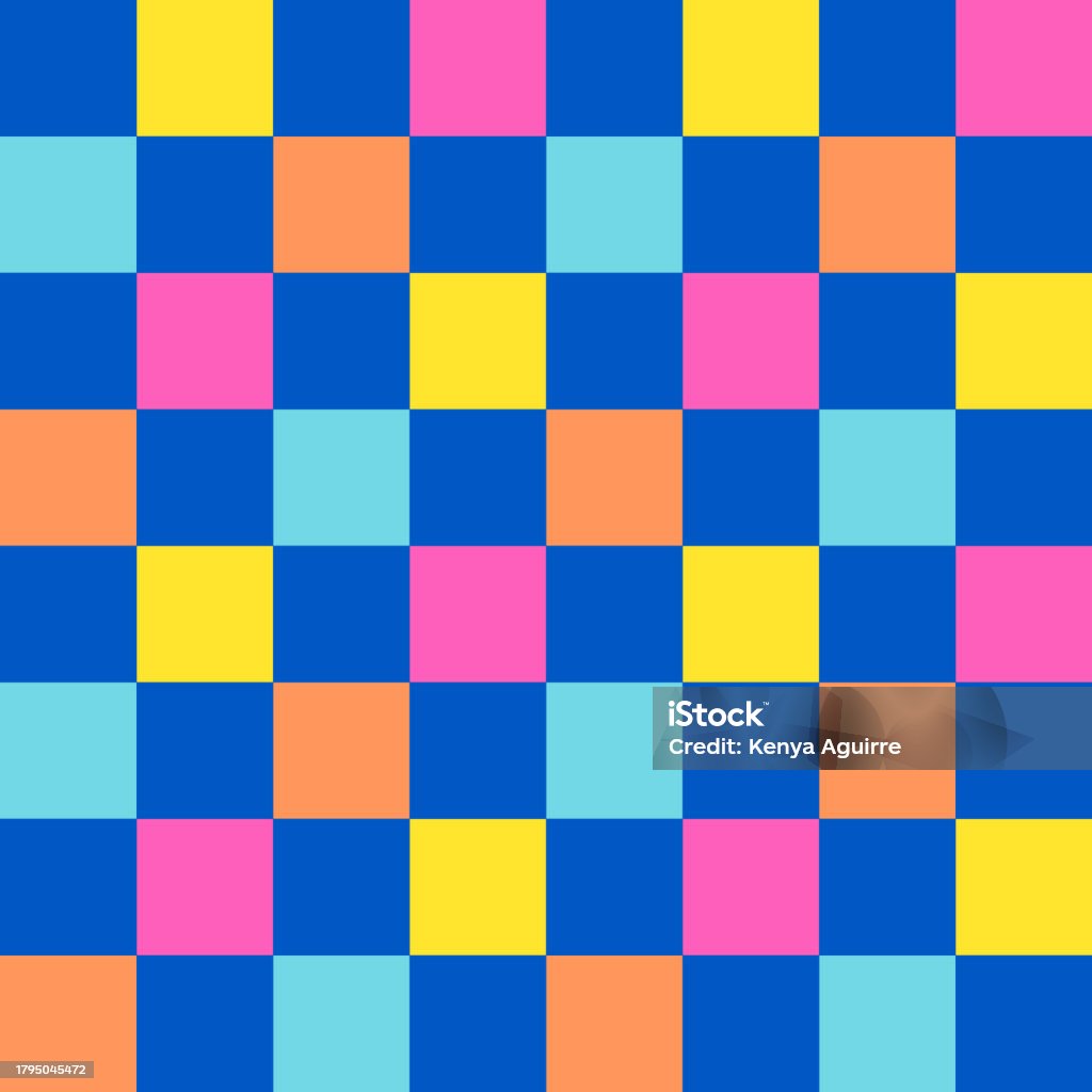 Checkard Pattern Background Colorful Checkered Pattern Checkerd Background Chessboard Background ...