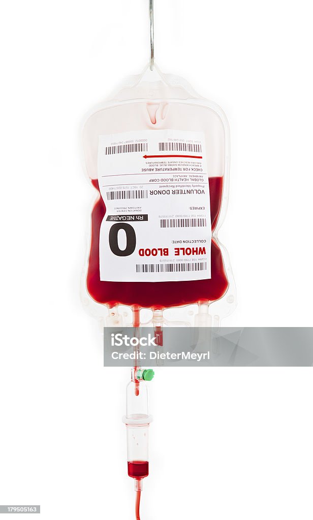 Blut transfusion - Lizenzfrei Blutkonserve Stock-Foto