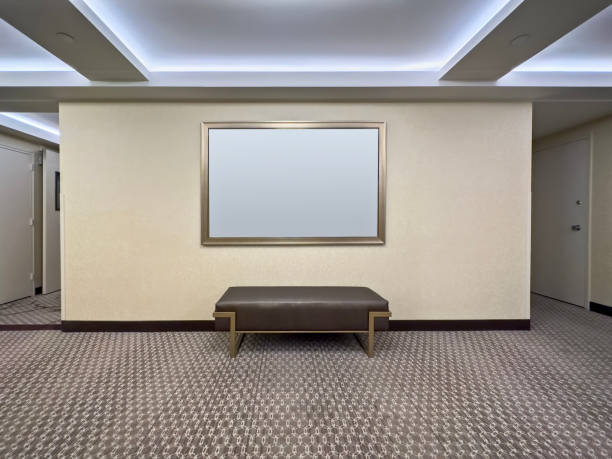 istock Bench in an entrance hall 1795054202