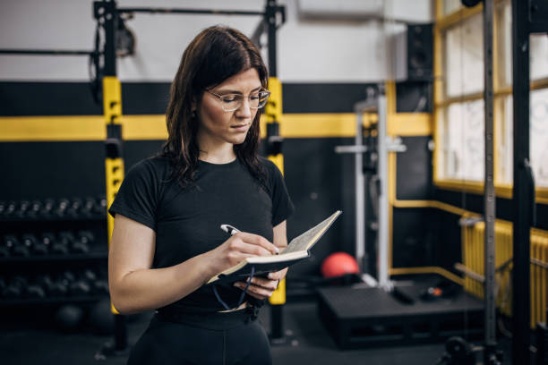istock Fit woman in gym 1795060882
