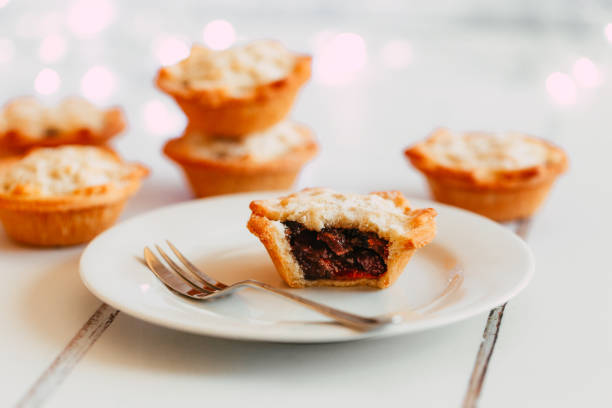 istock Display of fresh mince pies on the table 1795093569