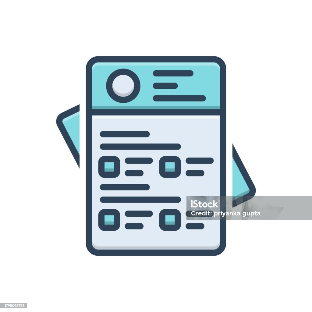 Form Note Logo Form Note Stock Illustration - Download Image Now - Concepts, Concepts ...