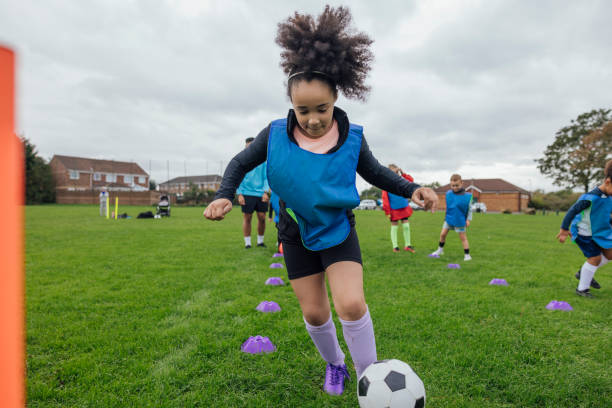 istock Soccer Dribbling Skills 1795100771