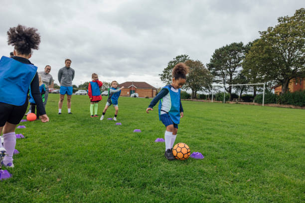 istock Soccer Dribbling Drills 1795100900