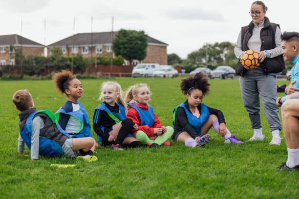 istock The Team Talking in the Park 1795102525