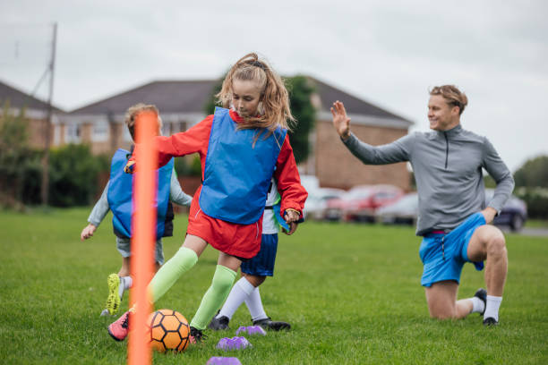 istock Young Female Soccer Player 1795103614