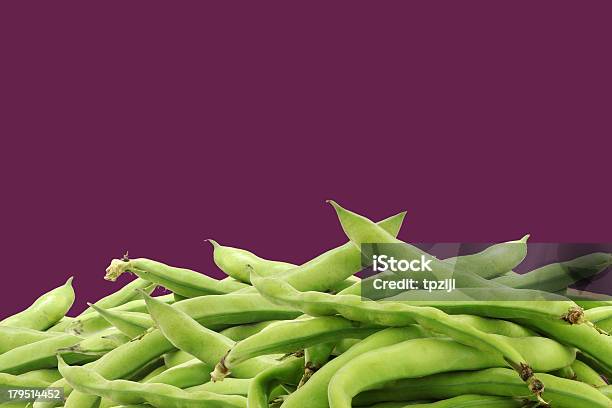 Bunch Of Broad Beans Stock Photo - Download Image Now - Backgrounds, Broad Bean, Copy Space