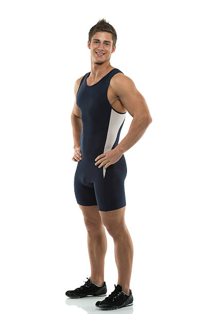 istock Smiling young sportsman standing 179514786