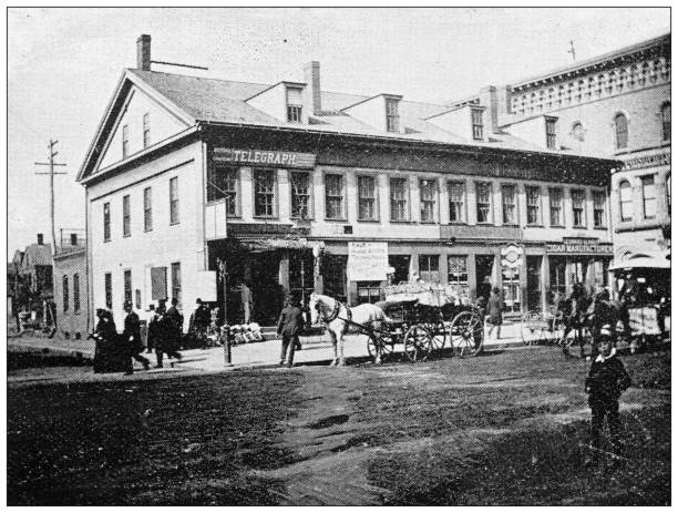 istock Antique image of Hampden County, Massachusetts: Springfield 1795163920