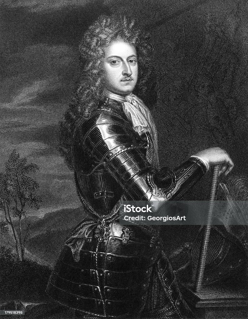 William Cavendish, Primo Duca di Devonshire - Illustrazione stock royalty-free di Cavendish - Suffolk