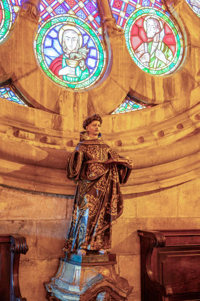 istock Rose window in Lisbon Cathedral, Portugal 1795213764