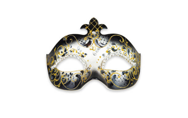 istock Festive carnival mask isolated on white background. 1795265467