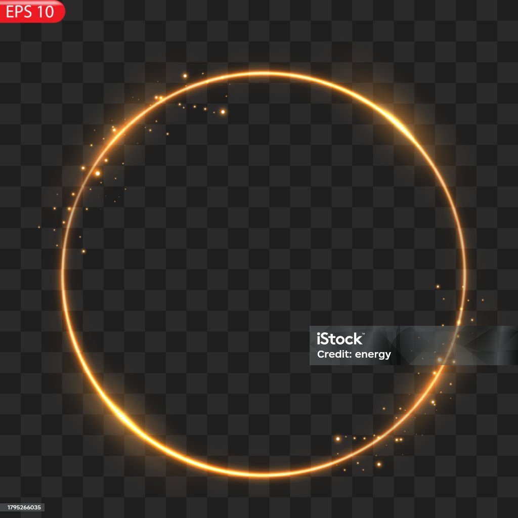 Goldener Leuchtrahmen. - Lizenzfrei Abfackelschornstein Stock-Illustration Goldener Leuchtrahmen. - Lizenzfrei Abfackelschornstein Stock-Illustration