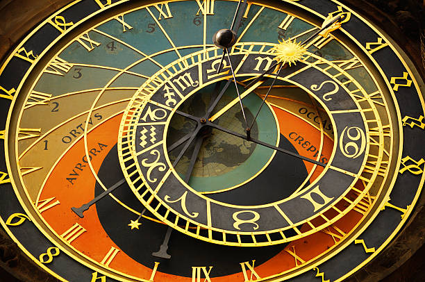 istock Historical, astronomical clock in the Old Town, Prague. 179526756