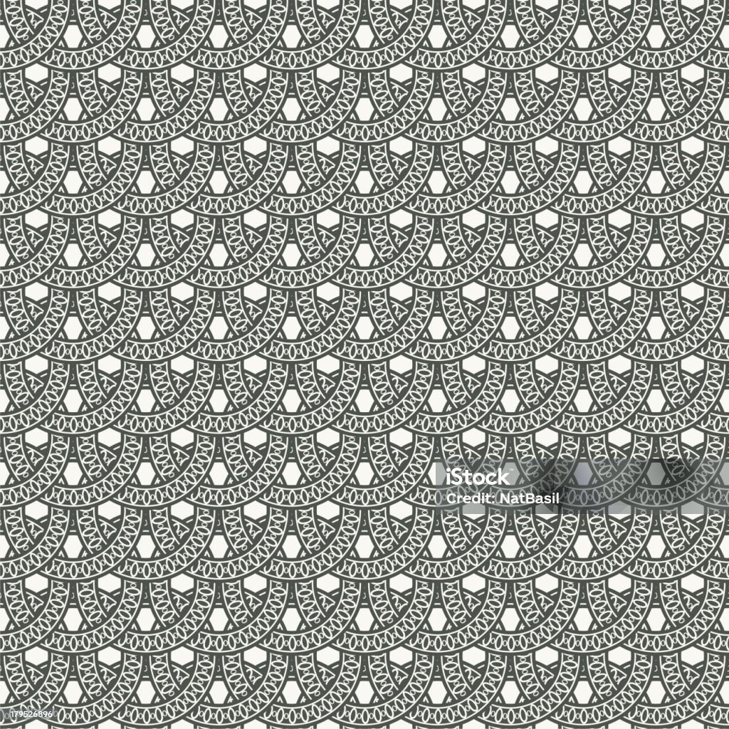 Motif sans couture de anneaux décoratifs - clipart vectoriel de Abstrait libre de droits