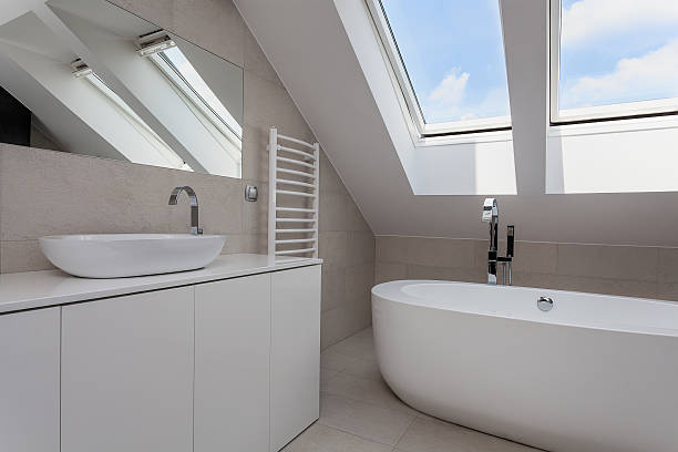 istock Urban apartment - bright bathroom 179530500