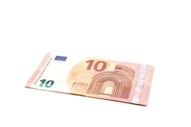 istock Single 10 EUR banknote isolated on white background 1795308522
