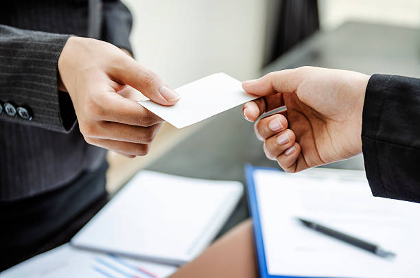 istock Giving business card 179532908