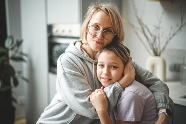 mother and daughter