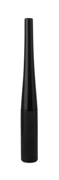 istock Black eyeliner isolated on white. Makeup product 1795337421