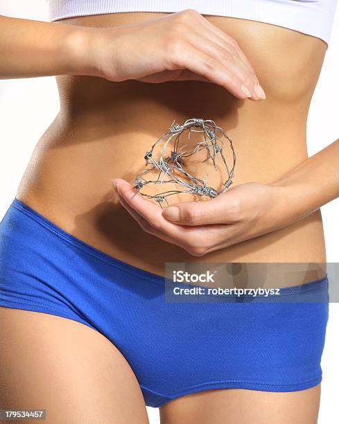 Symbolic Suffering Stock Photo - Download Image Now - Adult, Barbed Wire, Beautiful People