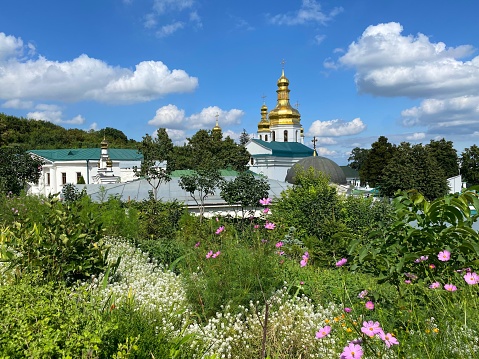 Kiev Pechersk Lavra orthodox monastery in Kyiv city Ukraine